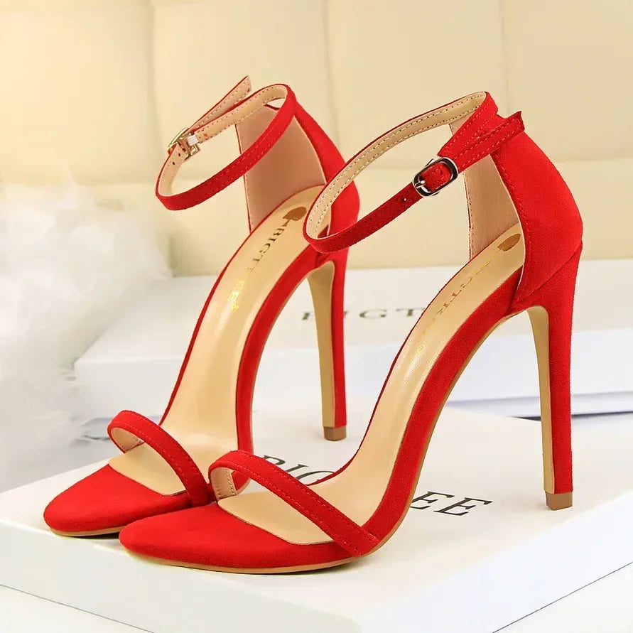 Gladiator Stiletto Classic Ankle Strap Sexy Shoes