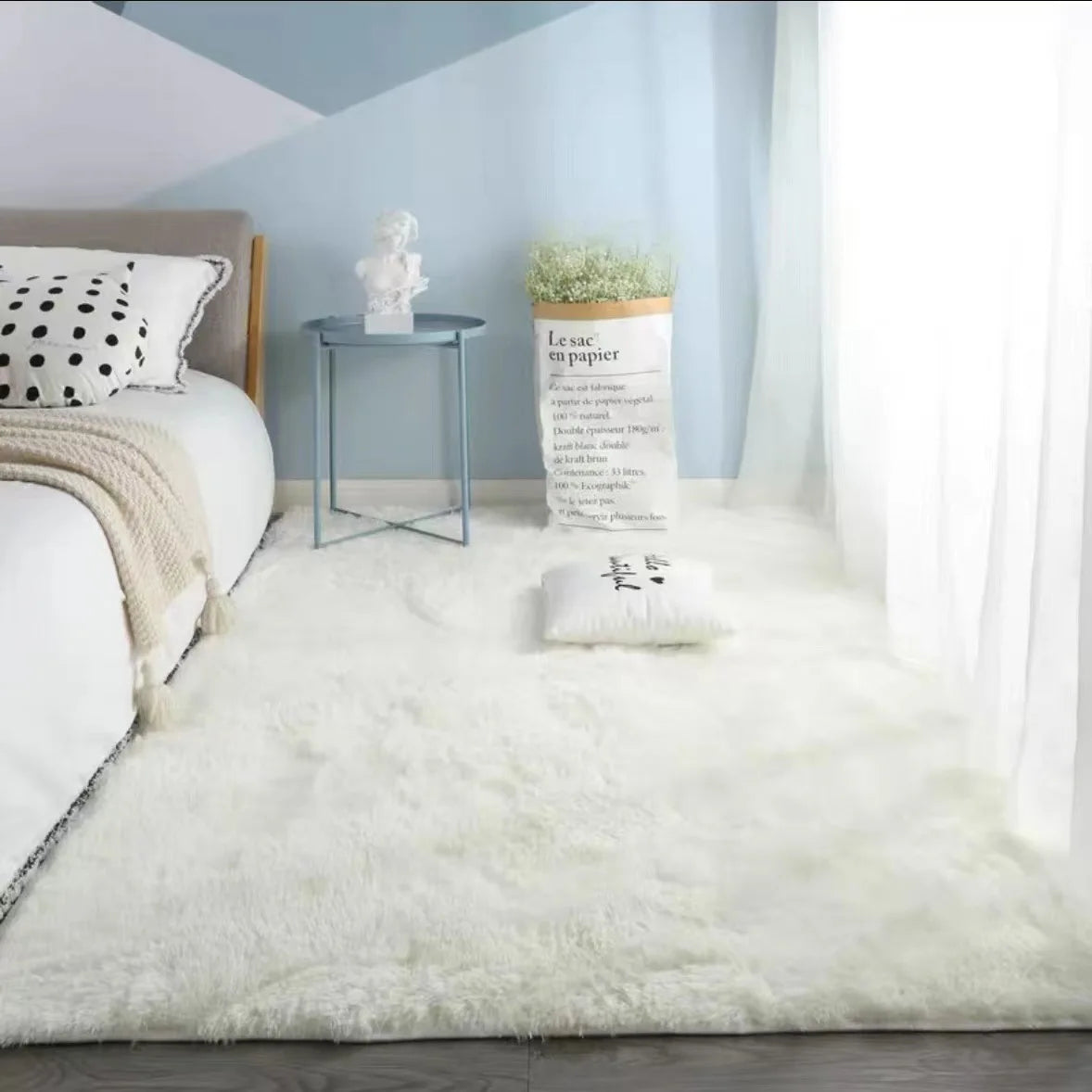 Pink Kids Carpet For Girls Bedroom