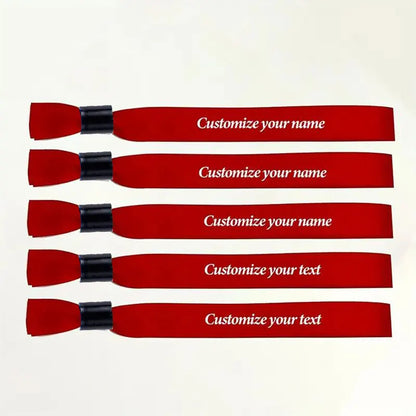 100pcs Cloth Event Wristbands Cloth Party