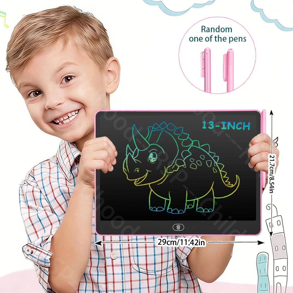 8/11/13/16 Inch LCD Drawing tablet Writing Board Kids