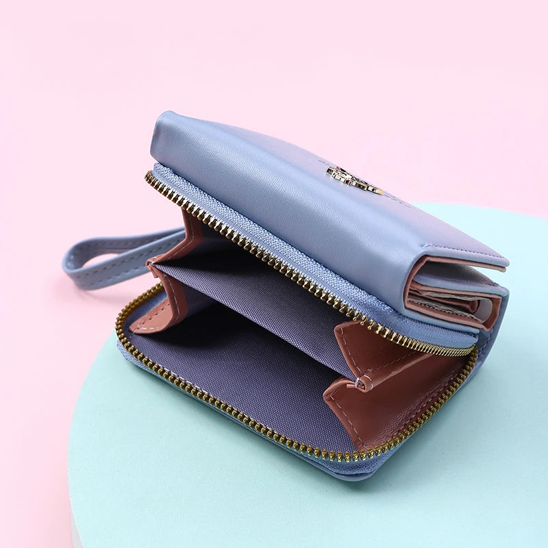 Luxury Small Card Holder Short Wallets