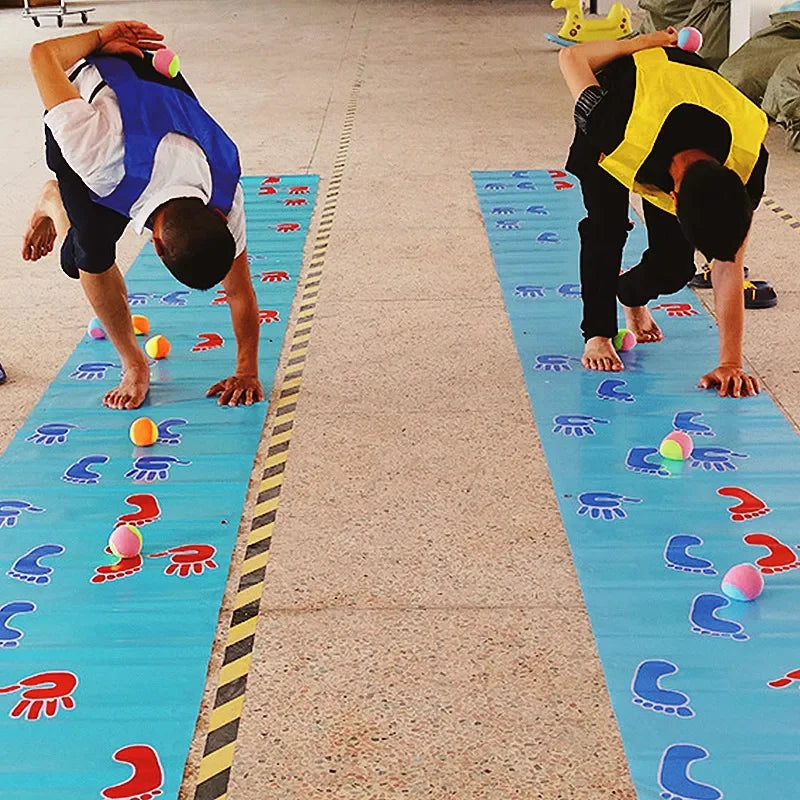 Hand and Feet Game Jumping Carpet Mat for Kid Family