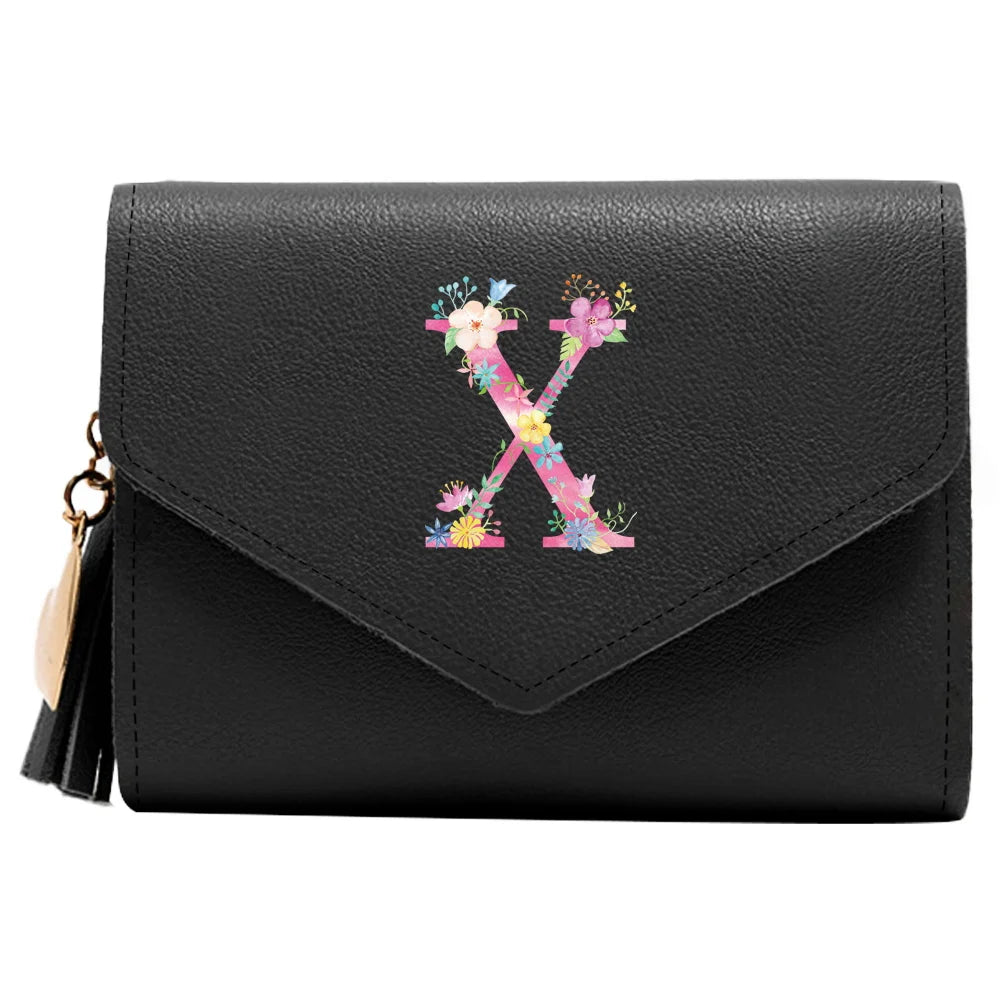 Mini Letter Slim Credit Card Holder Wallet