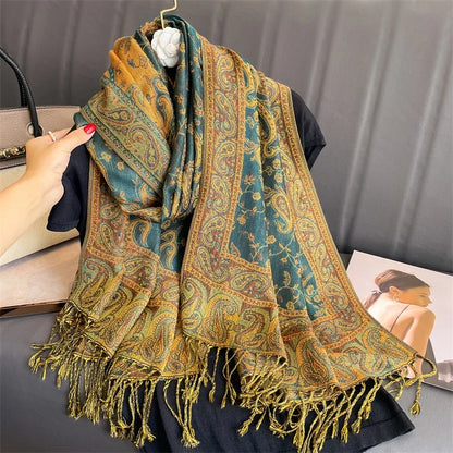Luxury Cashmere Pashmina Shawl Scarves