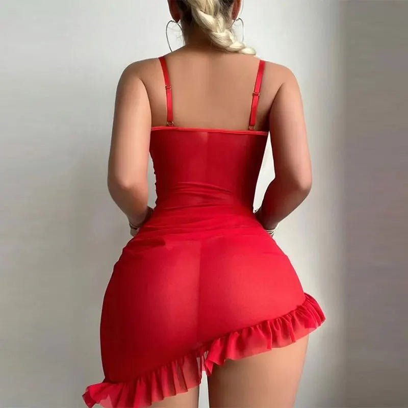 Transparent  Night Lingerie Dress