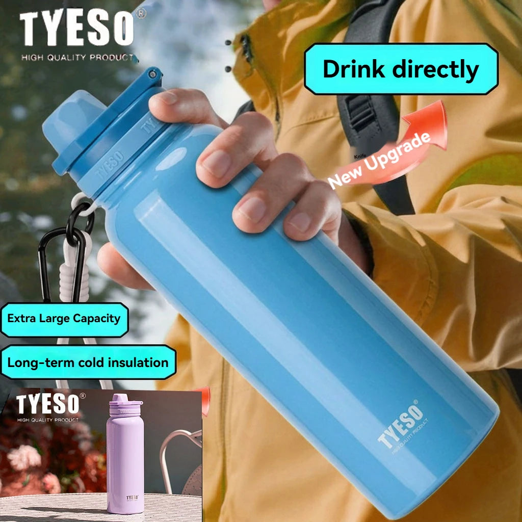 TYESO Thermos Flask Water Tumbler Bottle