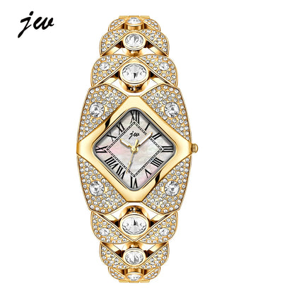 Diamond Inlaid Light Luxury Bracelet Waterproof Quartz Clock Watches