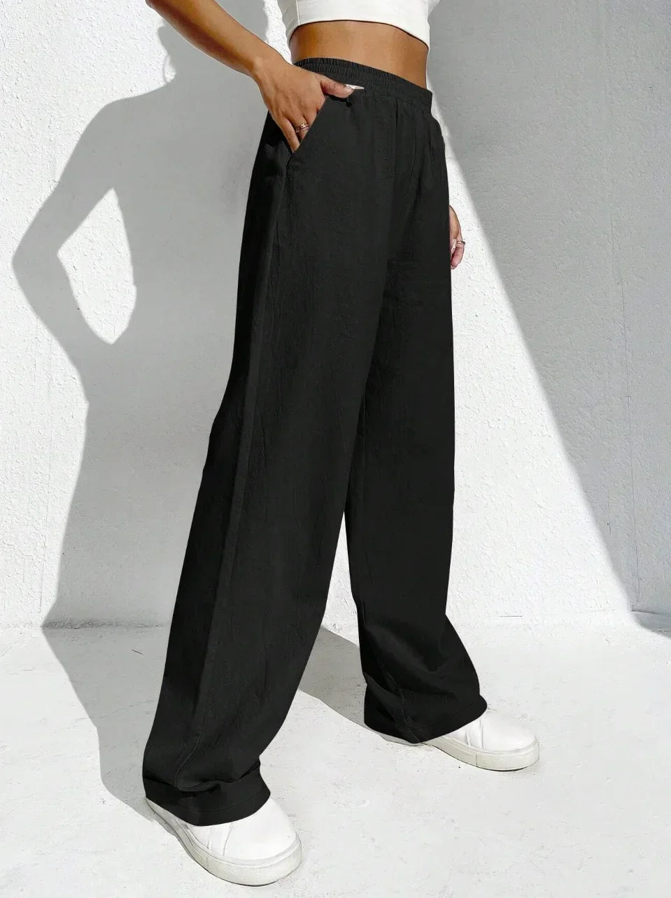 Elegant casual Japanese Korean pants