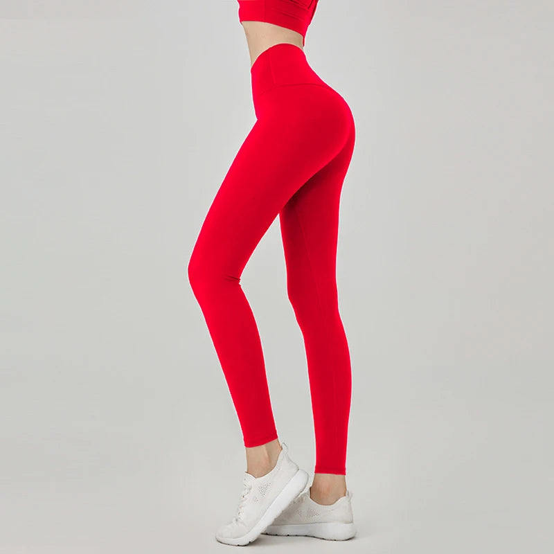High Waisted Hip Lifting Fitness Running Yoga Sports