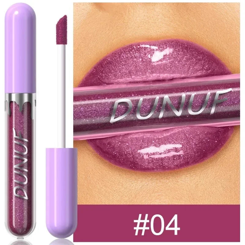 1pc Metallic Liquid Lipstick Long Lasting Glitter Lip Glaze Waterproof