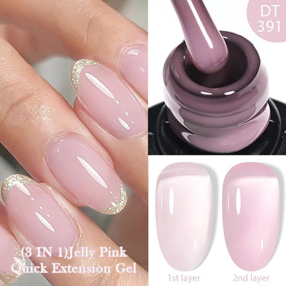7ml Red Series Gel Nail Polish Glitter