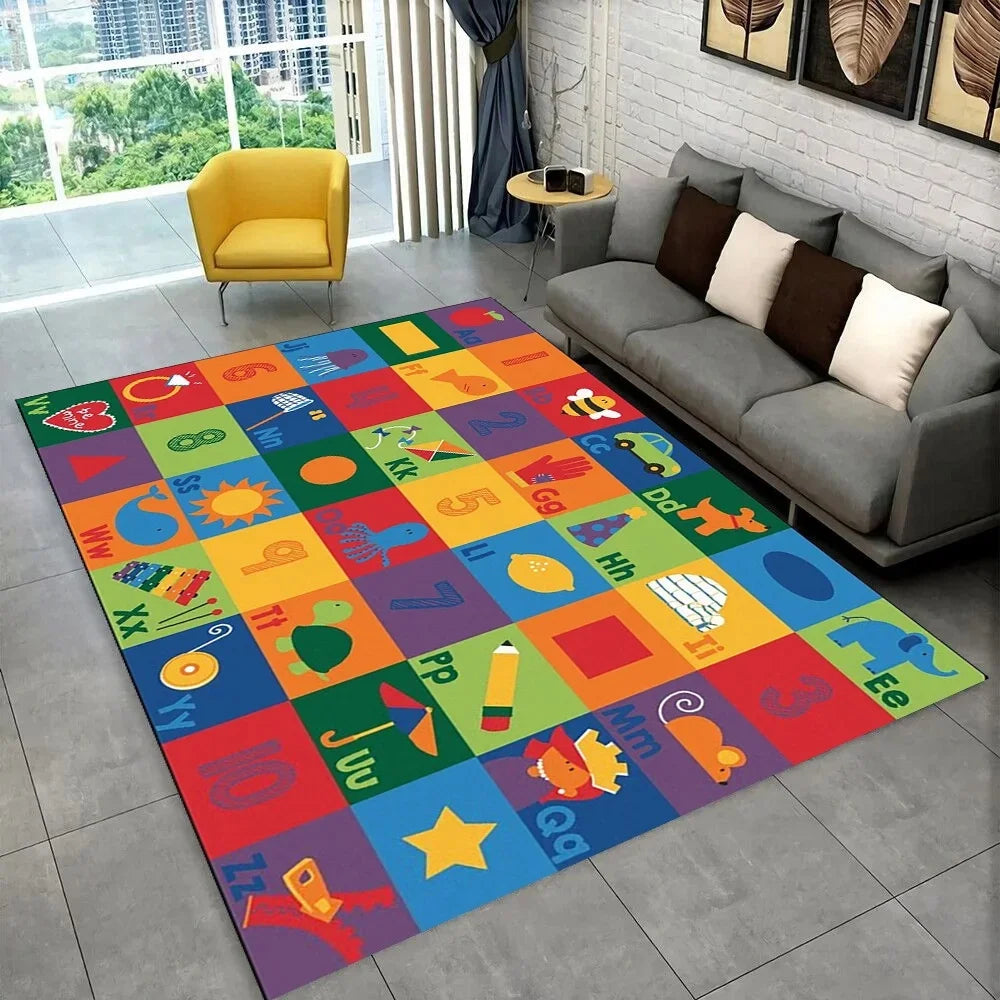 ABC Alphabet Floor Mat Cartoon Carpet