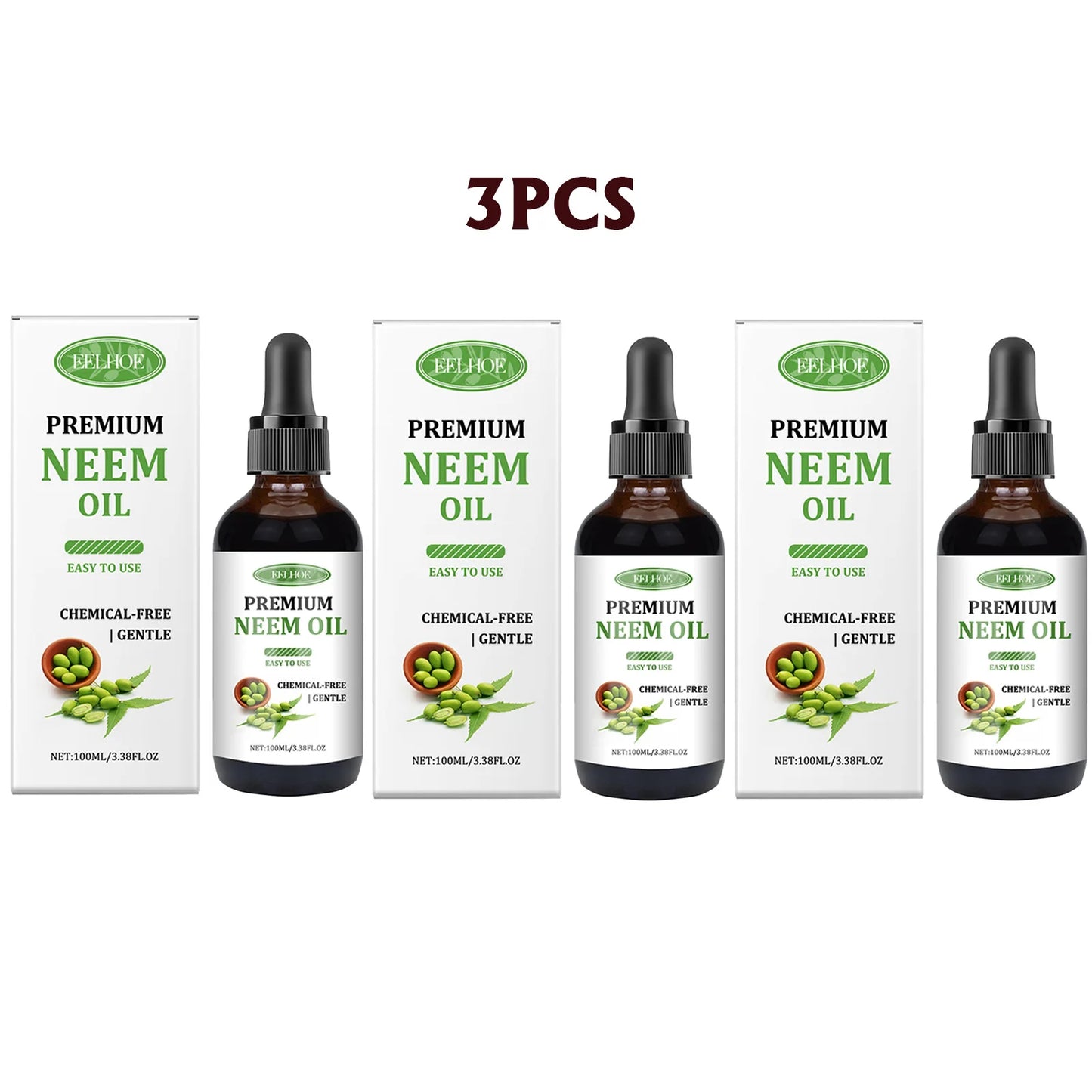 Neem Oil Care Essential Oil Nourishes Scalp Skincare