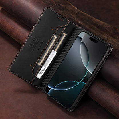 Magnetic Leather Case Flip Wallet Card Cover