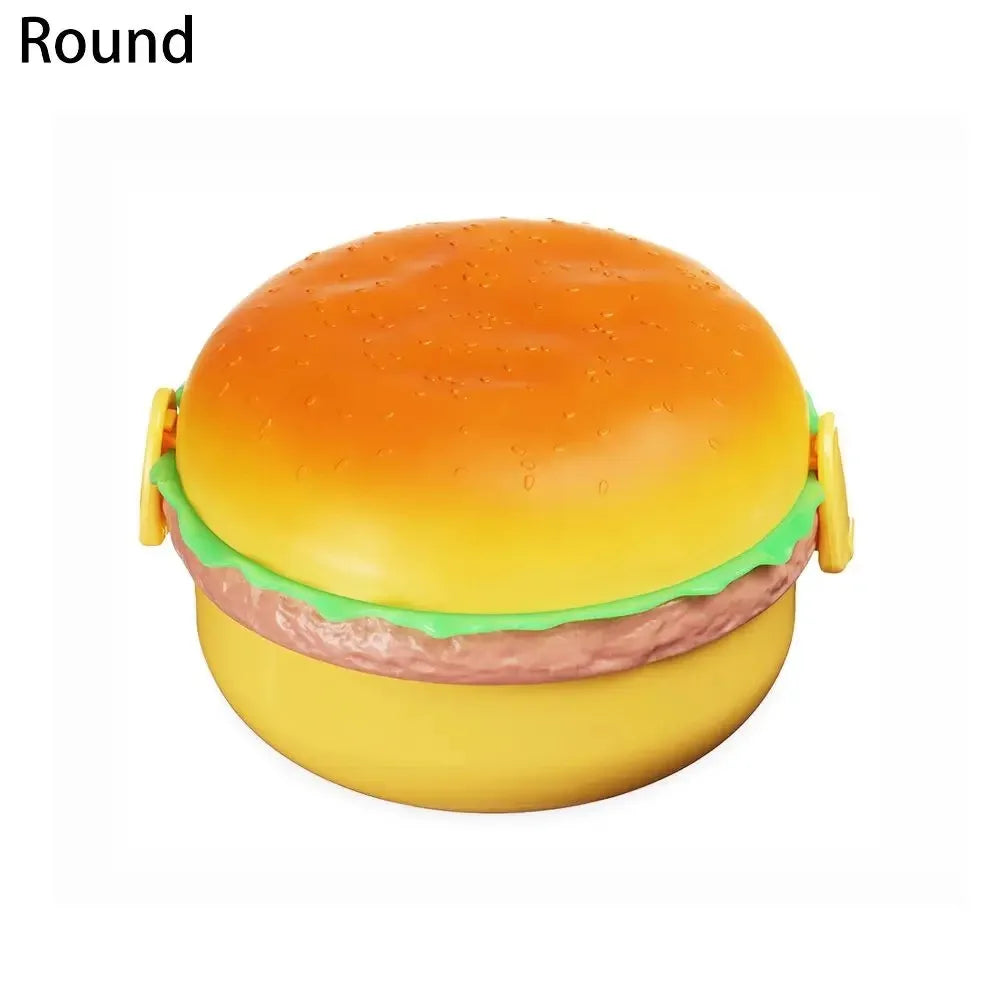 Cute Bear Lunch Box With Compartments Lunch Food Container