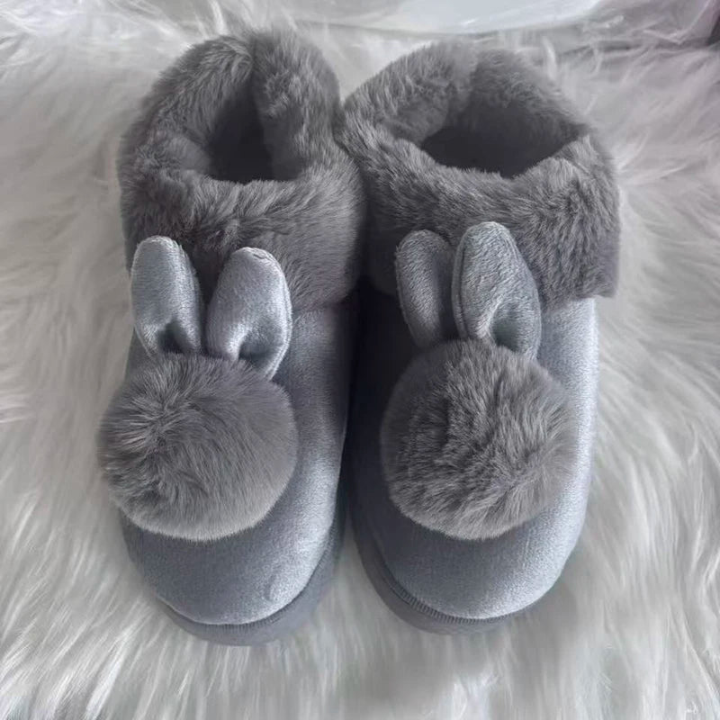 Winter Warm Fur e Rabbit Shoe