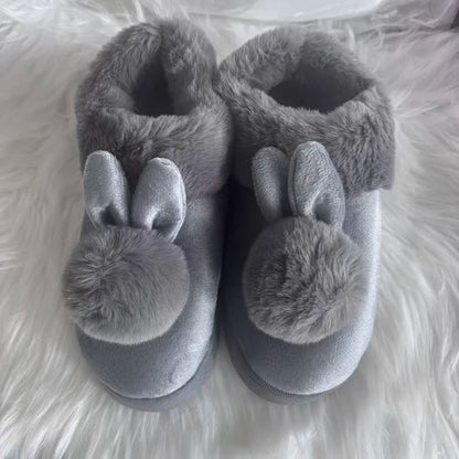 Winter Warm Fur e Rabbit Shoe