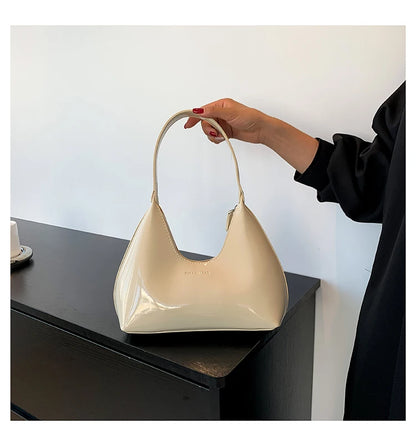 DANA Patent Leather Tote Bag