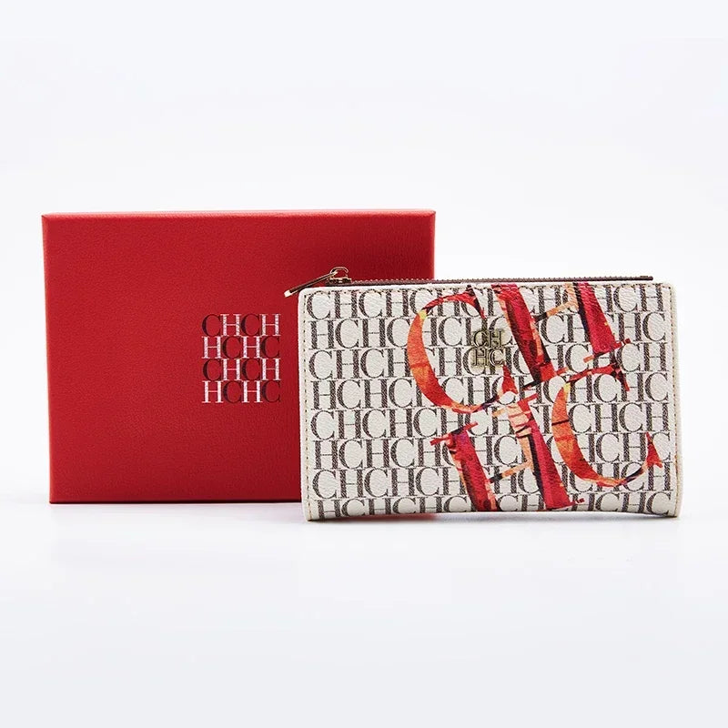 Luxury Brand Long Classic PVC Material Wallet