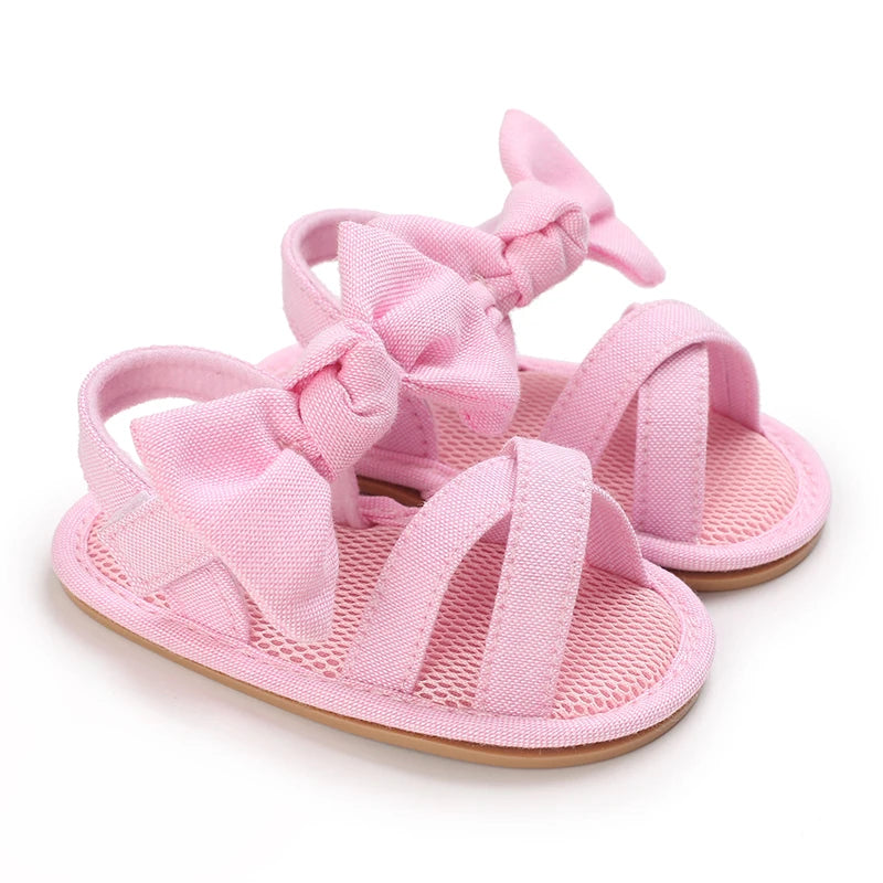 Baby Korean Flower Open Toed Baby Girl Sandals
