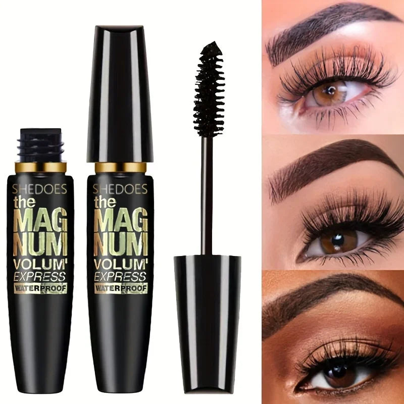 Mascara Thickening, Lengthening, Curling, Waterproof Liquid Fiber Mascara