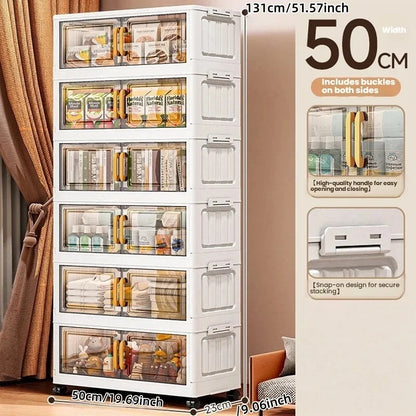 Double-door living room storage cabinet