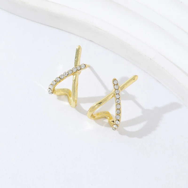 DANA Cross Stud Earrings