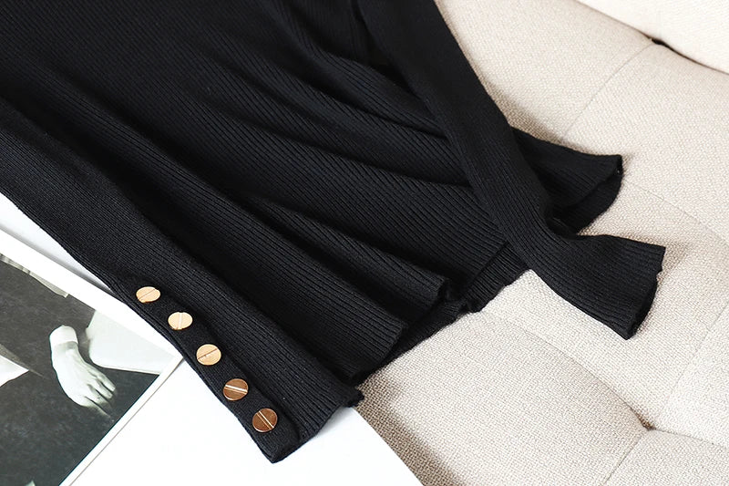 Long Sleeve O-neck Chic Sweater