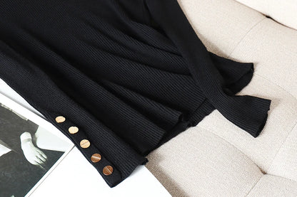 Long Sleeve O-neck Chic Sweater