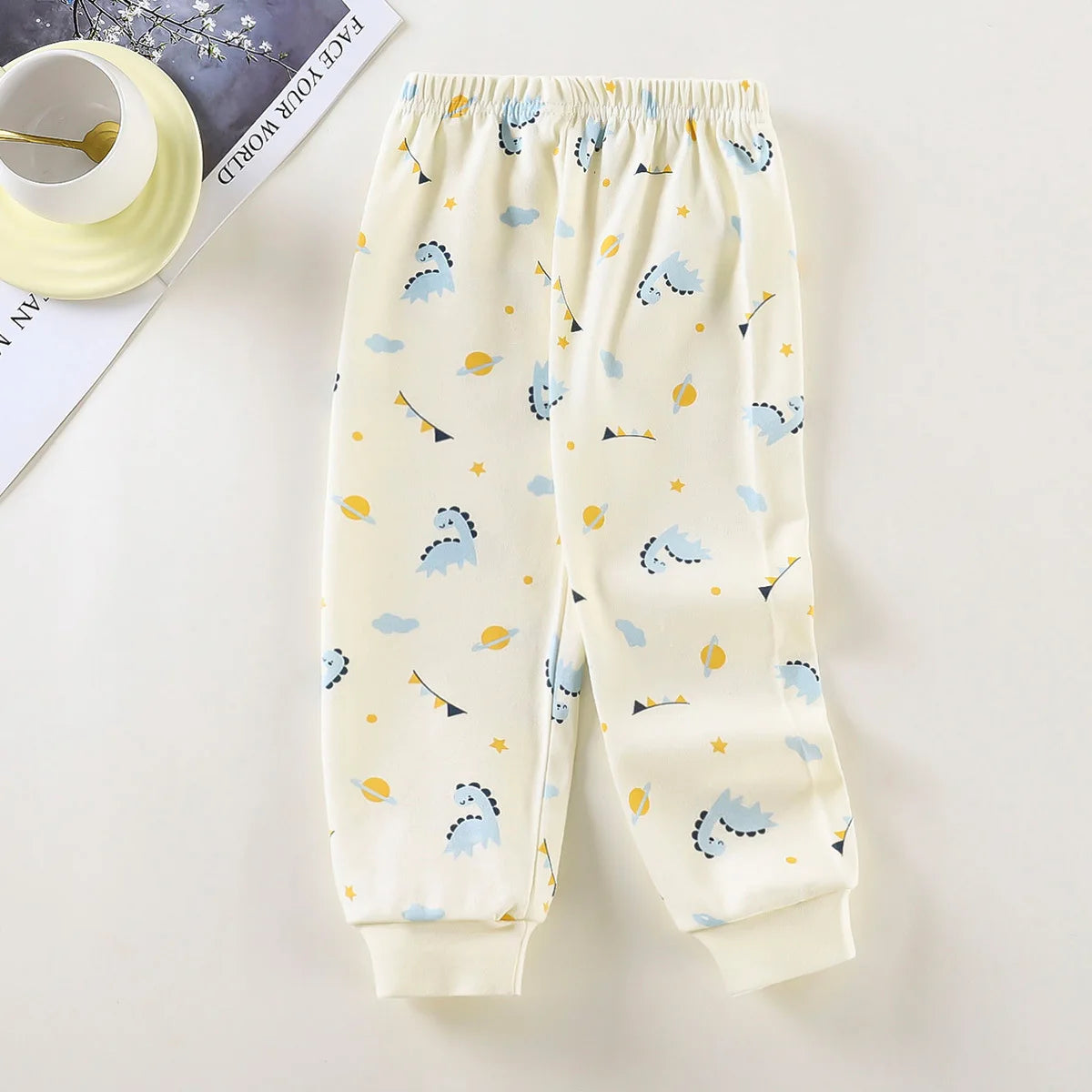 Cotton Sleepwear Spring Autumn Winter Cartoon Bottoms Pajamas