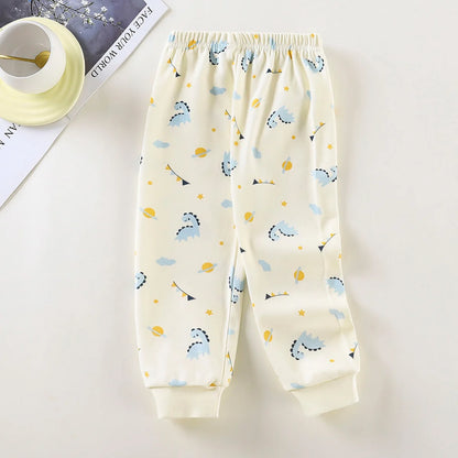 Cotton Sleepwear Spring Autumn Winter Cartoon Bottoms Pajamas