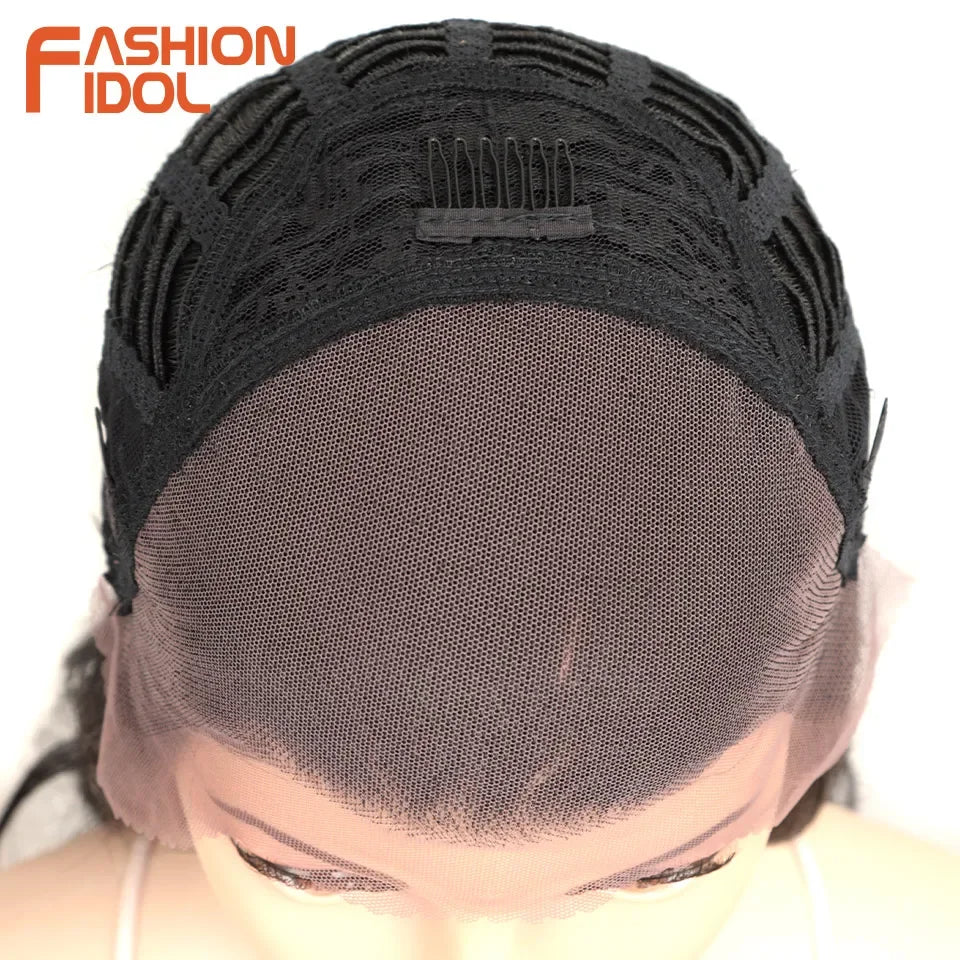 Lace Front Wig Synthetic With Baby Hair Wigs