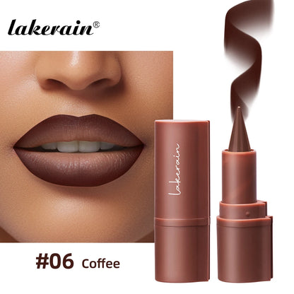 Matte Liner Lipstick Pen Gradient Lip Liner Red Brown Lipsticks