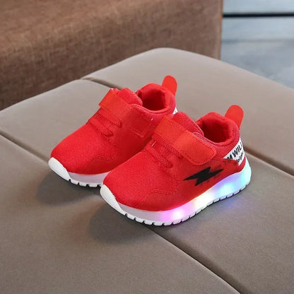 LED Glowing Toddler Light Up Luminous Sneakers