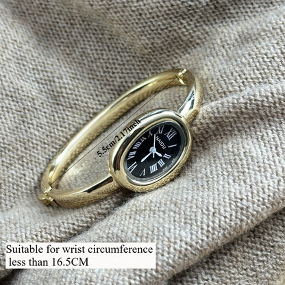 DANA Stainless Steel Strap Gold Watch