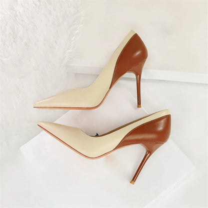 Pumps Thin Heels Party Ladies Shoes