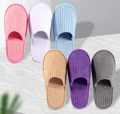 Non-slip Travel Hotel Indoor Guest High Quality Disposable Slippers