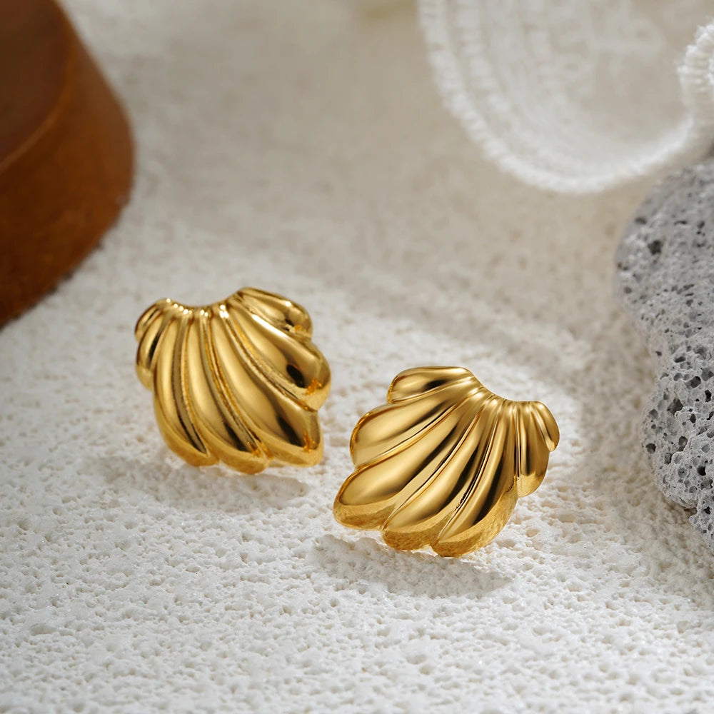 DANA Gold Color Stainless Steel Earring