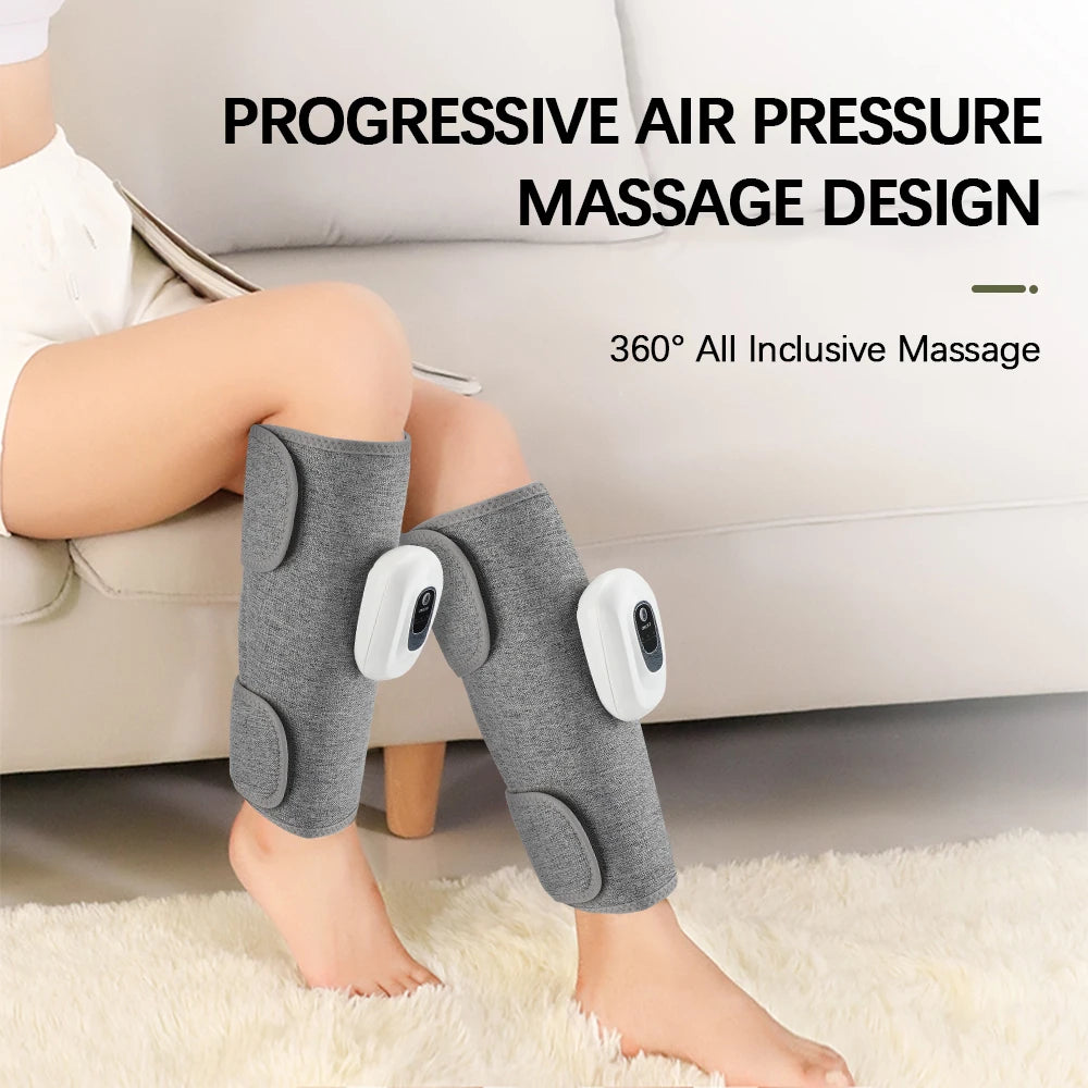 Wireless Rechargeable 360 Air Pressure Calf Arm Massager