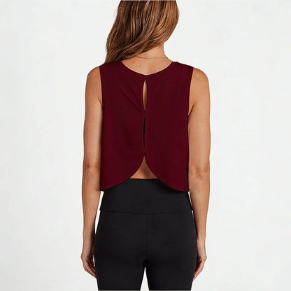 Racerback Yoga Workout Gym Sleeveless Shirts