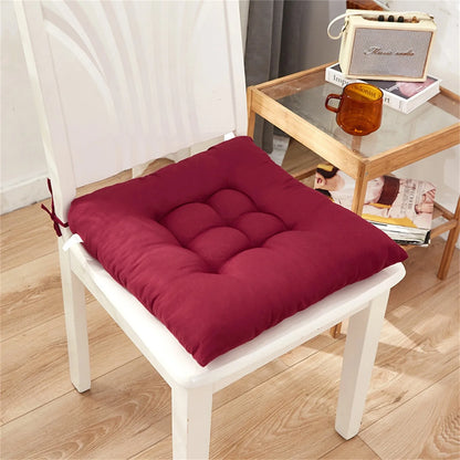 Square Chair Soft Pad Thicker Seat Cushion