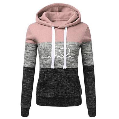 Tracksuit Printing Hooded Jogging Pullovers