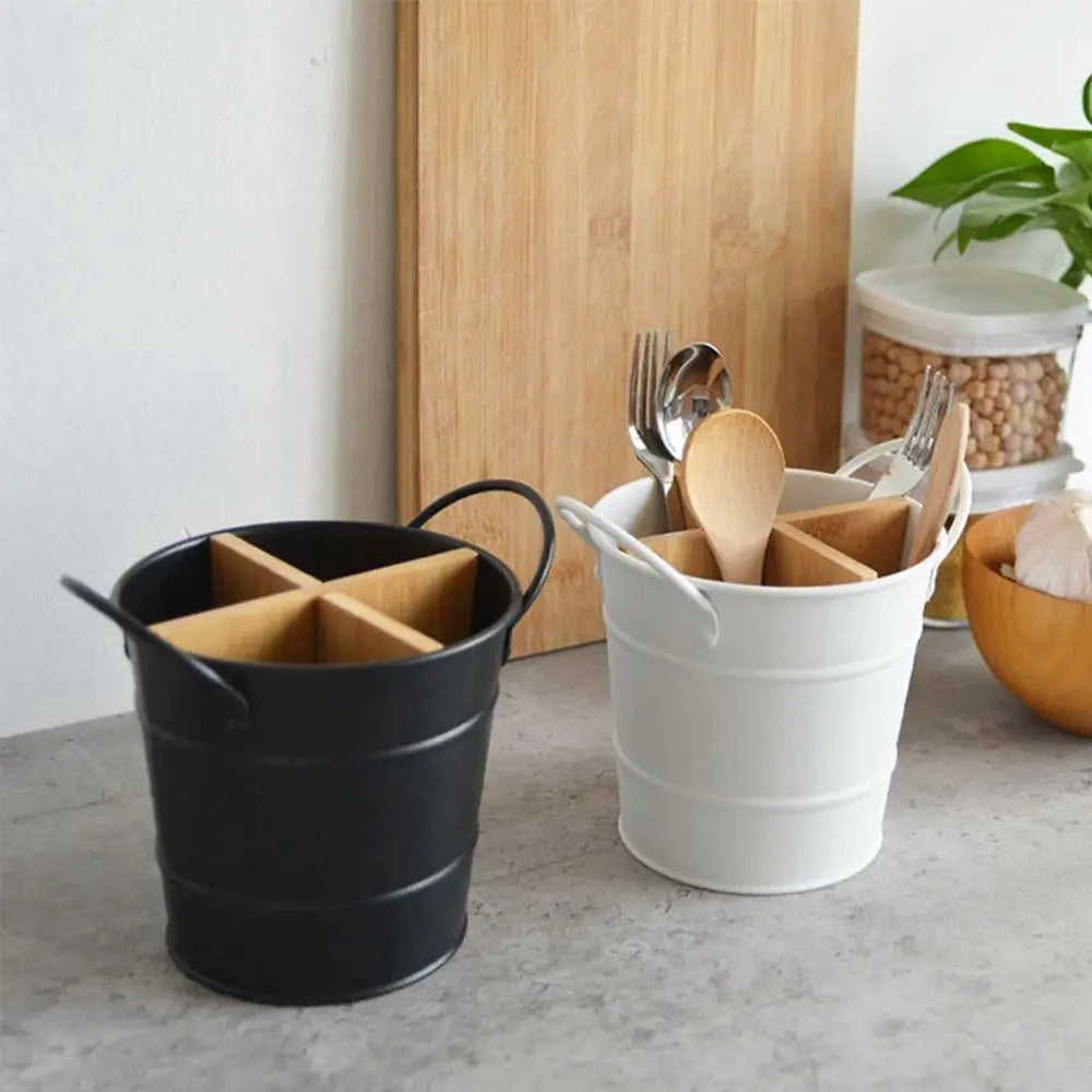 Separate Kitchenware Cooking Tool Storage Shelf Cutlery Organizer