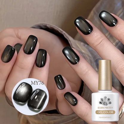 10ml Brown Purple Black Red Cat Magnetic Gel Polish Manicure Soak Off