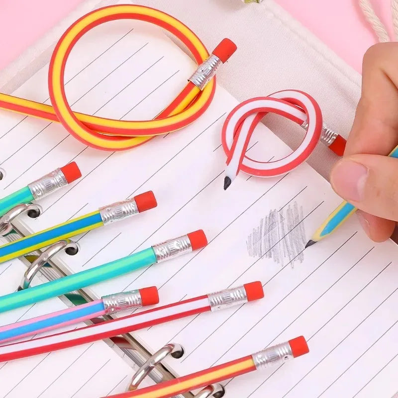 Colorful Magic Bendy Flexible Cute Soft Pencil with Eraser