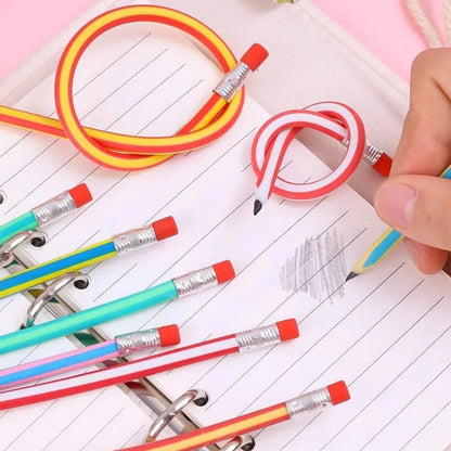 Colorful Magic Bendy Flexible Cute Soft Pencil with Eraser