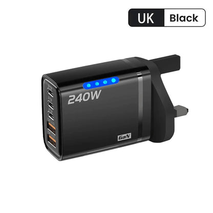 5 in 1 USB C GaN Desktop Charger Fast Charge