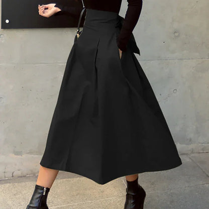 Korean Big Swing Long Slim Skirts