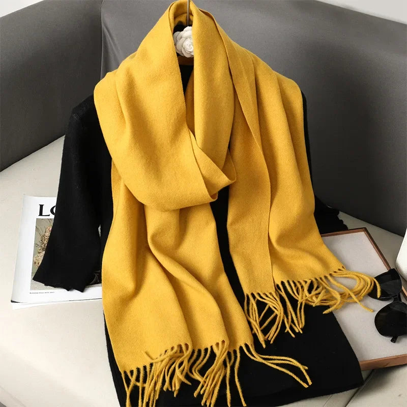 Scarf Warm Thicken Cashmere Shawl Scarves