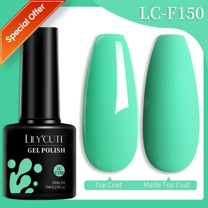 Coffee Brown Color Gel Nail Polish